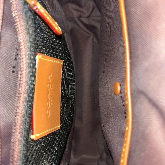 Coach Black Leather Backpack - Picture 12 of 14